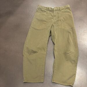 Nili Lotan SHON pant, military green size 8